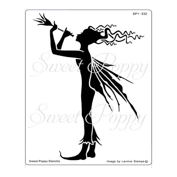 Sweet Poppy Stencil, Guardian (SP1-332)