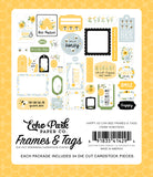 Echo Park Cardstock Ephemera, Frames & Tags, Happy As Can Bee