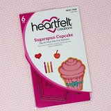 Heartfelt Creations, Sugarspun Collection, Cling Stamps & Dies Set Combo, Sugarspun Cupcake