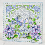 Heartfelt Creations, 6"x6" Cut & Emboss Dies, Eyelet Royale (HCD1-7282)