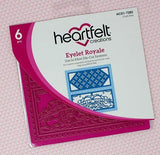 Heartfelt Creations, 6"x6" Cut & Emboss Dies, Eyelet Royale (HCD1-7282)