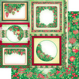 Heartfelt Creations Double-Sided Paper Pad 12"X12" 24/Pkg, Holiday Ornament Collection