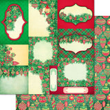 Heartfelt Creations Double-Sided Paper Pad 12"X12" 24/Pkg, Holiday Ornament Collection