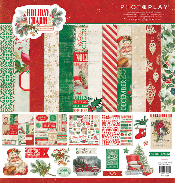 PhotoPlay Collection Pack 12"X12", Holiday Charm