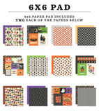 Echo Park, Double-Sided Paper Pad 6"X6", Halloween Parade (HPD511023)