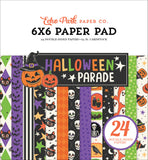 Echo Park, Double-Sided Paper Pad 6"X6", Halloween Parade (HPD511023)