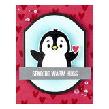 Simon Hurley Create. Clear Stamp Set 6"x9", Christmas Hugs (HUR92278) - Scrapbooking Fairies