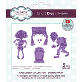 Creative Expressions, Craft Dies By Sue Wilson, Halloween Zombie Party Craft Die