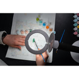 Daylight Halo Go 2, Portable & Rechargeable Magnifying Lamp, White