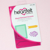 Heartfelt Creations, Buttons and Blooms Collection, Stamps & Dies Combo, Hand-Stitched Accents