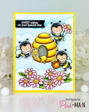 Pink & Main, Clear Stamps Set, Hey Honey (PM0804)