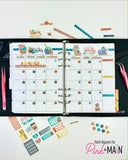 Pink & Main, Journal Pages, Calendar (PMP171)