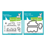 Lawn Fawn, Clear Stamps & Dies Combo, Hay There, Hayrides!  Mice Add-On (LF3215 & LF3216)