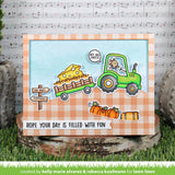 Lawn Fawn, Clear Stamps & Dies Combo, Hay There, Hayrides!  Mice Add-On (LF3215 & LF3216)