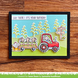 Lawn Fawn, Clear Stamps & Dies Combo, Hay There, Hayrides!  Mice Add-On (LF3215 & LF3216)