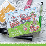 Lawn Fawn, Clear Stamps & Dies Combo, Hay There, Hayrides!  Mice Add-On (LF3215 & LF3216)