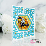 Pink & Main, Clear Stamps Set, Hey Honey (PM0804)