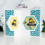 Pink & Main, Clear Stamps Set, Hey Honey (PM0804)