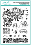 Gina K. Designs, Clear Stamps, Holiday Tapestry