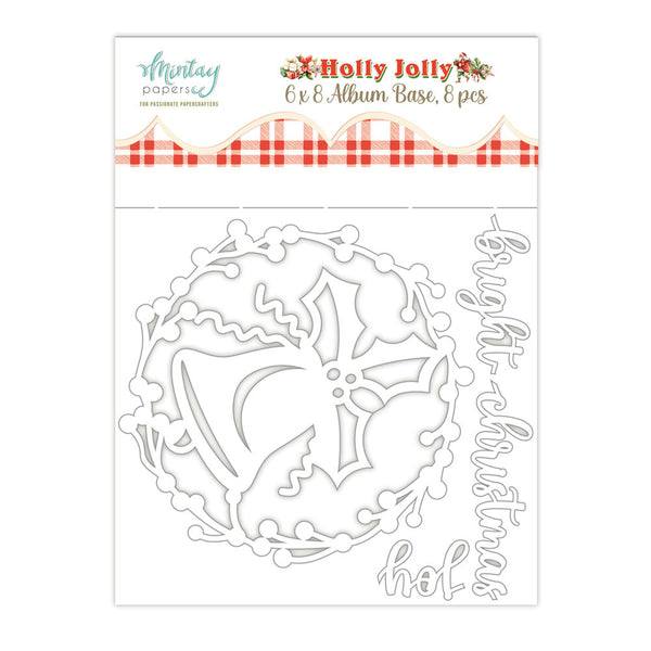 Mintay, 6X8 Chipboard Album, Holly Jolly (MT-HOL-10)