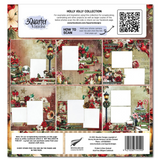 3Quarter Designs, Holly Jolly, 12x12 Design Paper & Diecuts Set