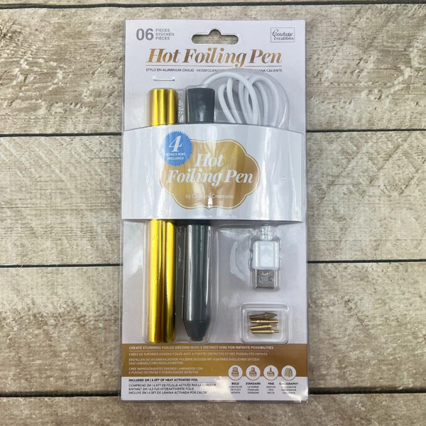 Couture Creations - Hot Foiling Pen With 4 Tips