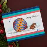 Spellbinders, House Mouse Cling Rubber Stamp, Bringing Christmas to You (RSC-016)