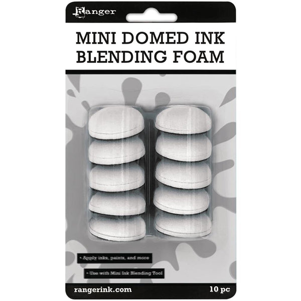 Mini Domed Ink Blending Foams 10/Pkg, For IBT40965 (IBT77176)