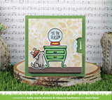 Lawn Fawn, Lawn Clippings Stencils, Poinsettia Background (LF3280)