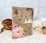 Spellbinders 3D Embossing Folder From The Garden Collection by Weddy Vecchi, Flowers & Foliage (E3D-074)