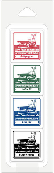 Lawn Fawn, Mini Premium Ink Cubes Pack (Assorted Colors)