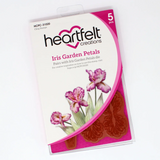 Heartfelt Creations Iris Garden Collection, Cling Rubber Stamp Set, Iris Garden Petals