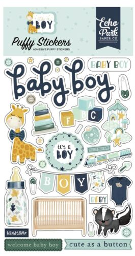 Echo Park, Puffy Stickers, It's a Boy