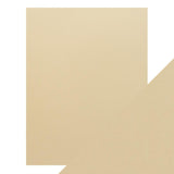 Tonic Studios, Craft Perfect Pearlescent Cardstock 8.5"X11" 5/Pkg, Ivory Sheen