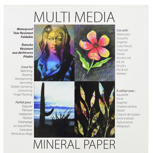 Yasutomo, Mineral Paper Pad, 9″ x 12″ – 20 sheets (JMP200)