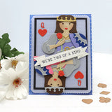 Spellbinders Etched Dies Jack of All Trades By Jaycee Gaspar, Reversible Royal Court (S7-266)