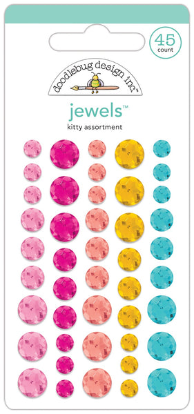 Doodlebug, Jewels, Kitty Assortment