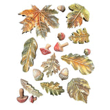 Stamperia, Soft Mould A5, Whispering Woods, Leaves (K3PTA5676)