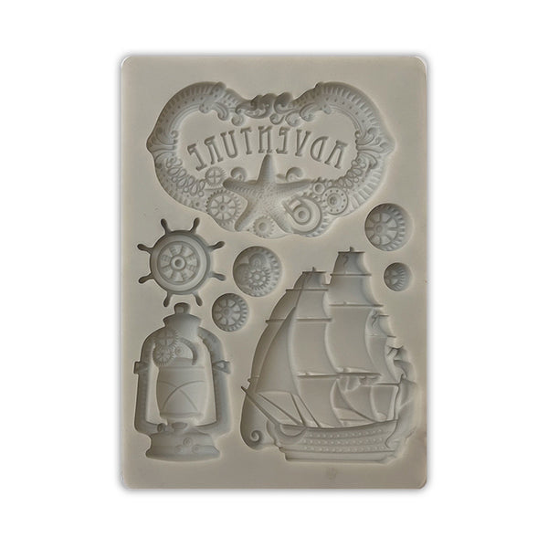 Stamperia Silicone Mould A6, Songs Of The Sea, Adventure