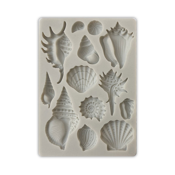 Stamperia Silicone Mould A6, Songs Of The Sea, Shells