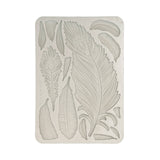 Stamperia, Silicone Mold A5, Masquerade, Feathers
