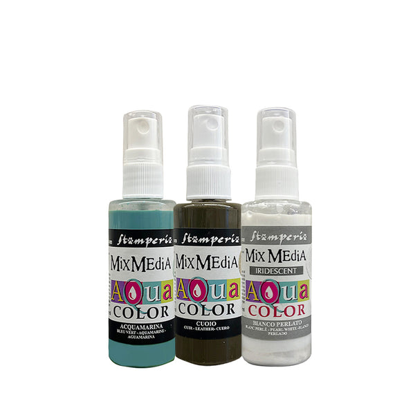 Stamperia, Aquacolor Spray Set 3/Pkg, Create Happiness, Dewdrops (Please see Note)