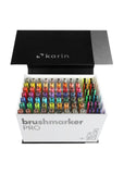 Karin, Brushmarker PRO Mega Box PLUS, 72 Colors (Including Neon) + 3 Blenders