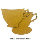 Stamperia, Crafty Shapes, Golden Harmony, Cup