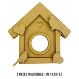 Stamperia Crafty Shapes, Create Happiness Dewdrops Nest