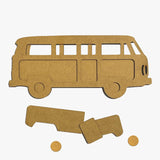 Stamperia, Crafty Shapes, Silent Sea, Van (KLSM50)