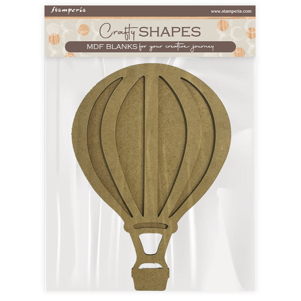 Stamperia, Crafty Shapes, Timeless, Air Balloon (KLSM52)