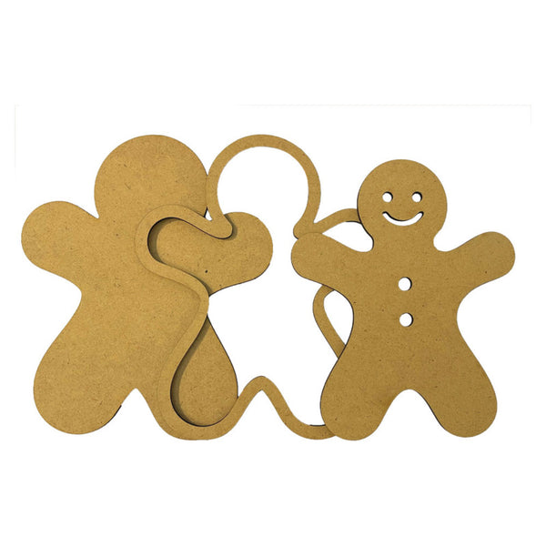 Stamperia, Crafty Shapes, Candy Christmas, Gingerbreads