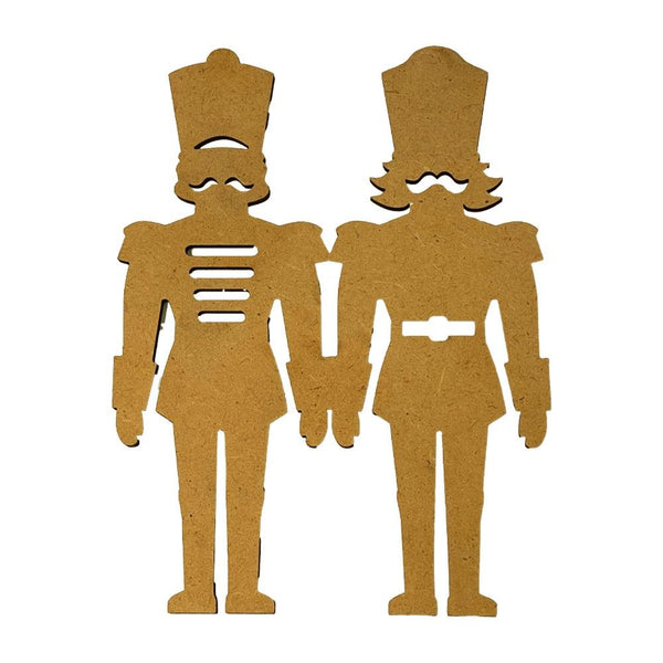 Stamperia, Crafty Shapes, Alice in Christmas, Soldiers