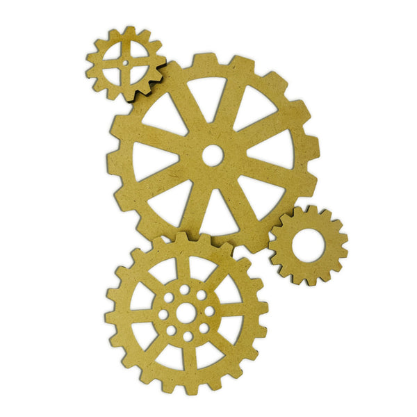 Stamperia, Crafty Shapes, Gardens of Time, Gears (KLSM83)